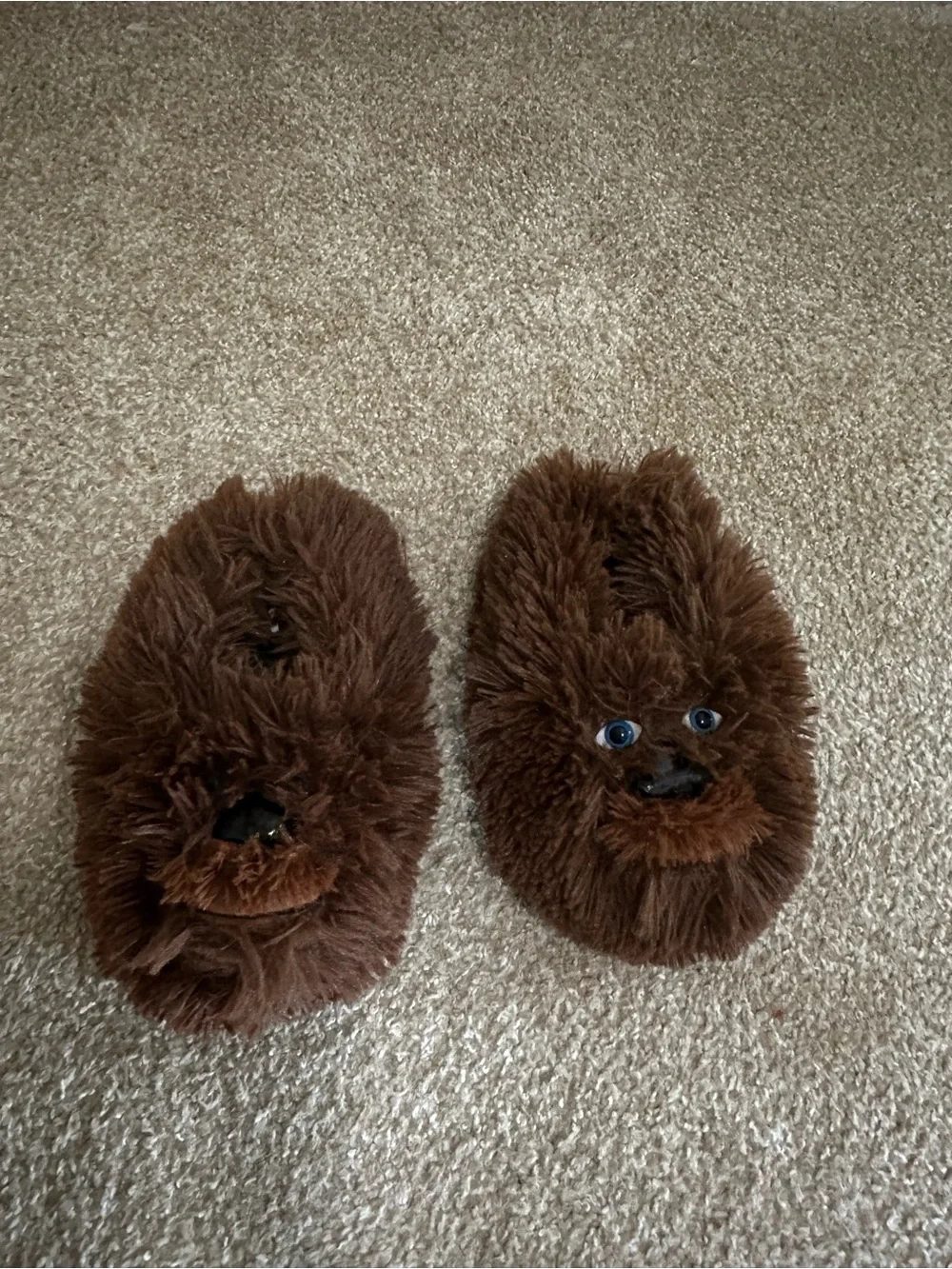 Disney Star Wars Chewbacca slippers